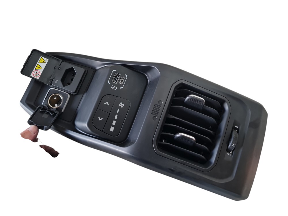Moldura Console Ar Traseiro Completo Jeep Commander 2022 3