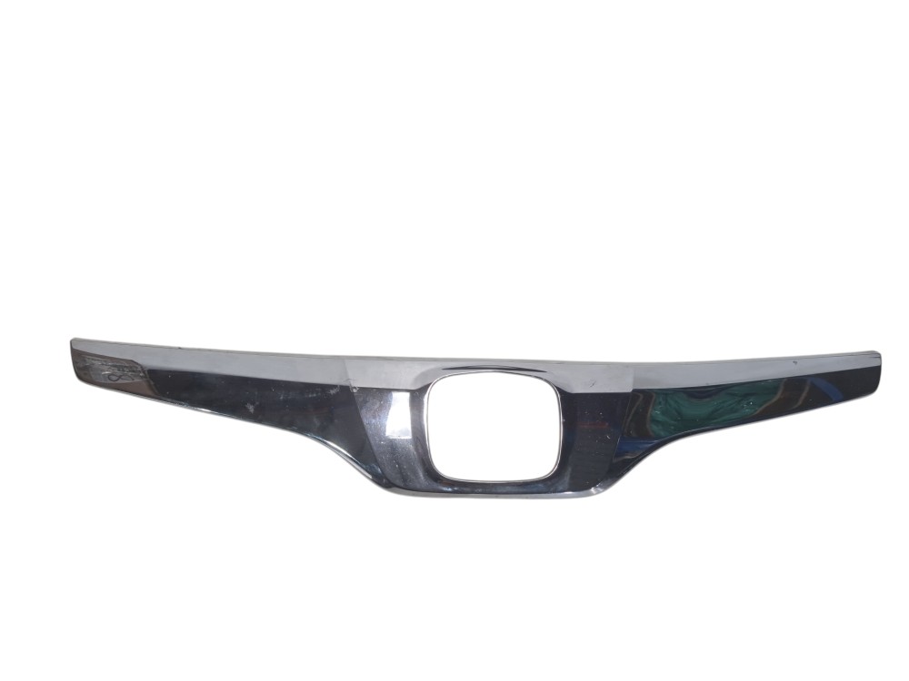Moldura grade Honda Fit cromado 2012 a 2014 com detalhes