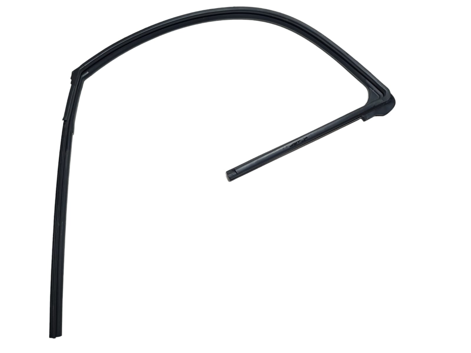 Borracha Guia Vidro Porta Dianteira Esquerda Nissan Kicks 24 Preto 3