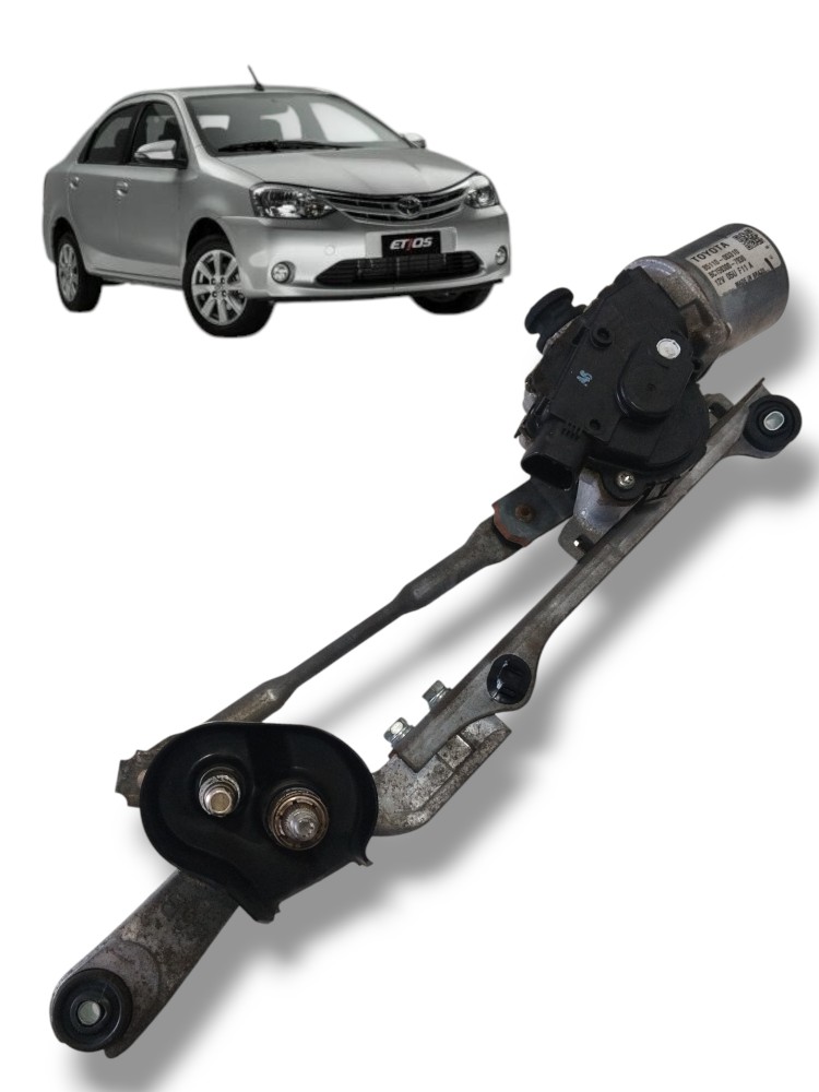 Motor Limpador Maquina Parabrisa Toyota Etios 2018 A 2020 1