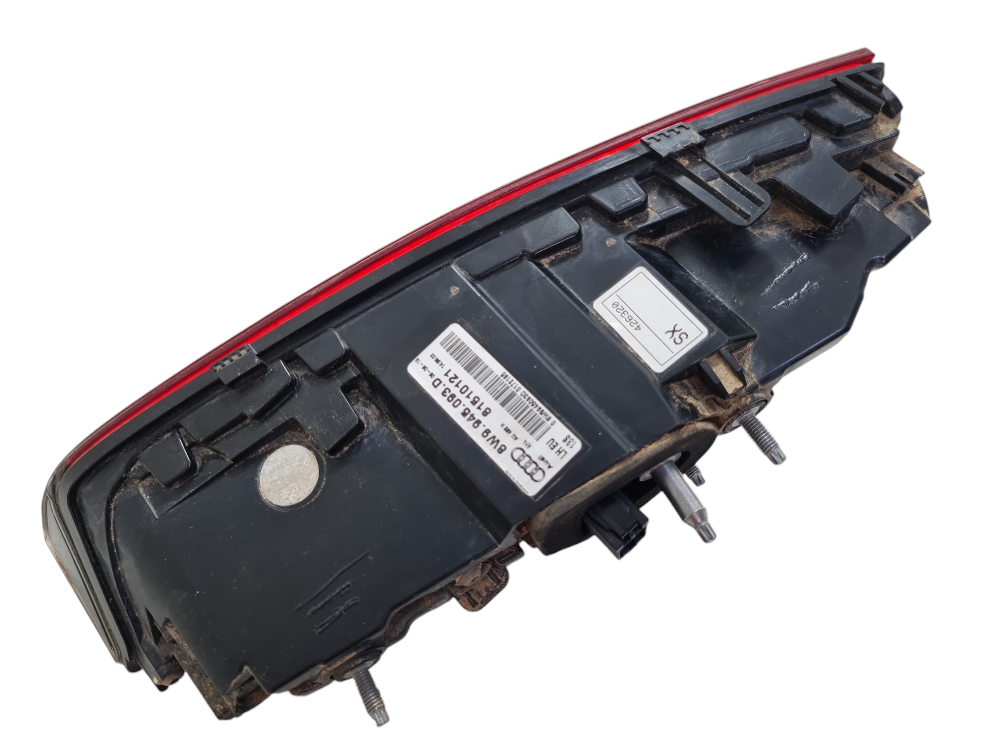 Lanterna Tampa Traseira Esquerda Audi A4 Avant 2019 8w945093 Esquerdo/motorista 6