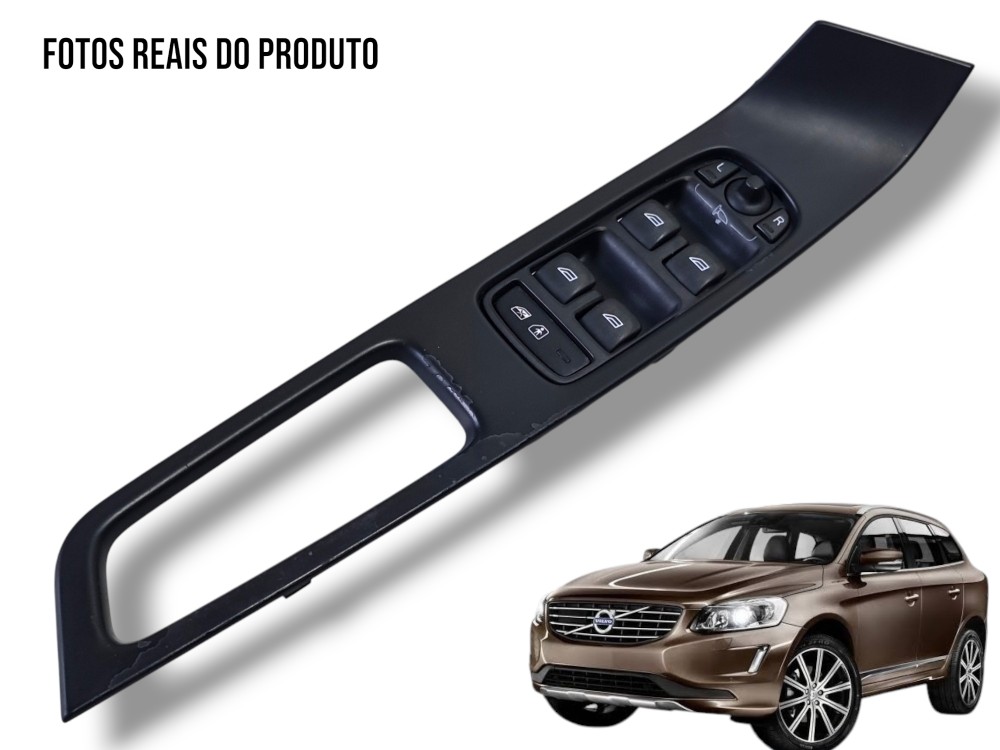 Moldura Botão Vidro Dianteiro Esquerdo Volvo Xc60 2015 1