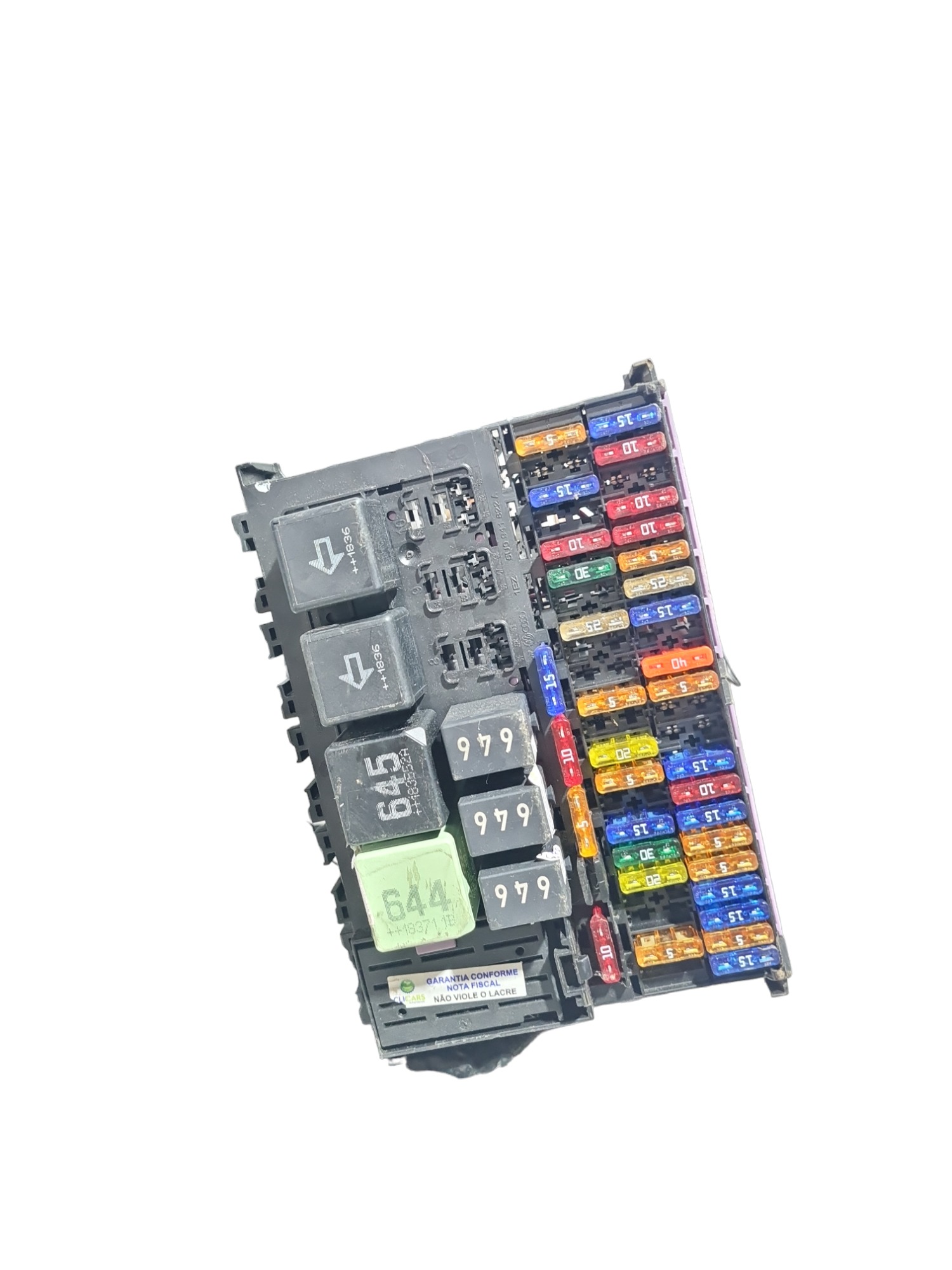 Chicote Caixa Fusivel Gol G8 2018 Sem Plug Botões Painel 3