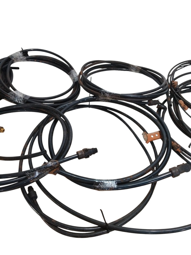 Kit 13 Mangueira Fluido De Óleo Volvo Vm 330 2021 Original Preto 3