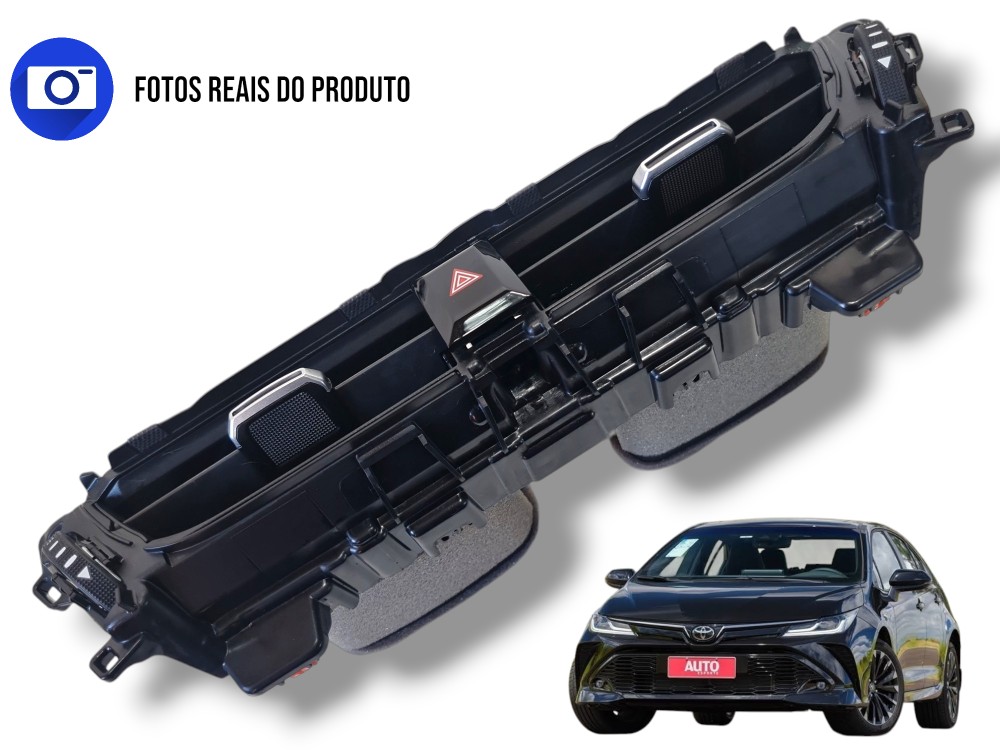Par Difusor De Ar / Botão Comando Alerta Corolla Grs 2024 1