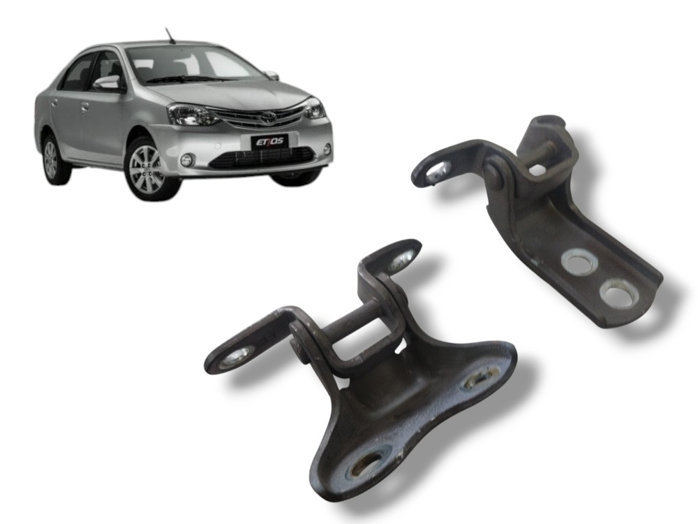 Dobradiça Porta Dianteira Direita Toyota Etios 2018 Original 1