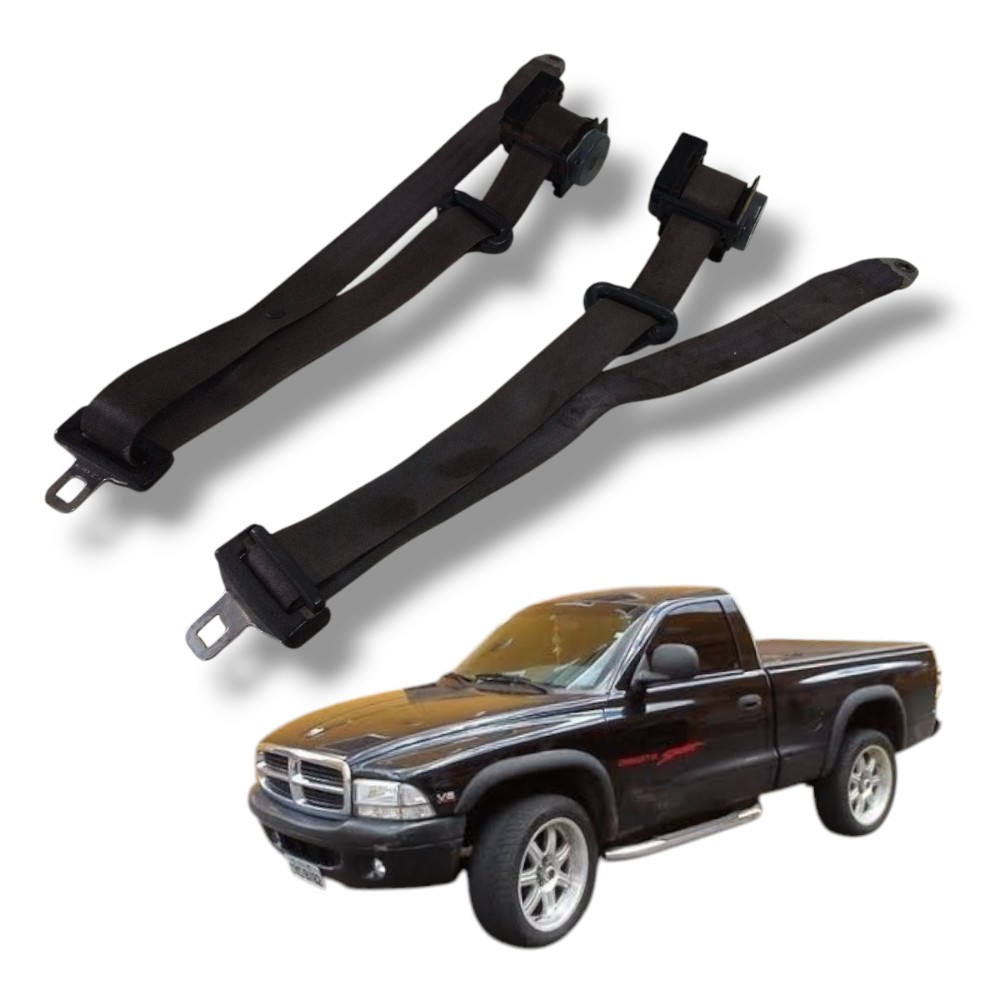 Par cinto segurança dianteiro Dodge Dakota 1998/99 original 1