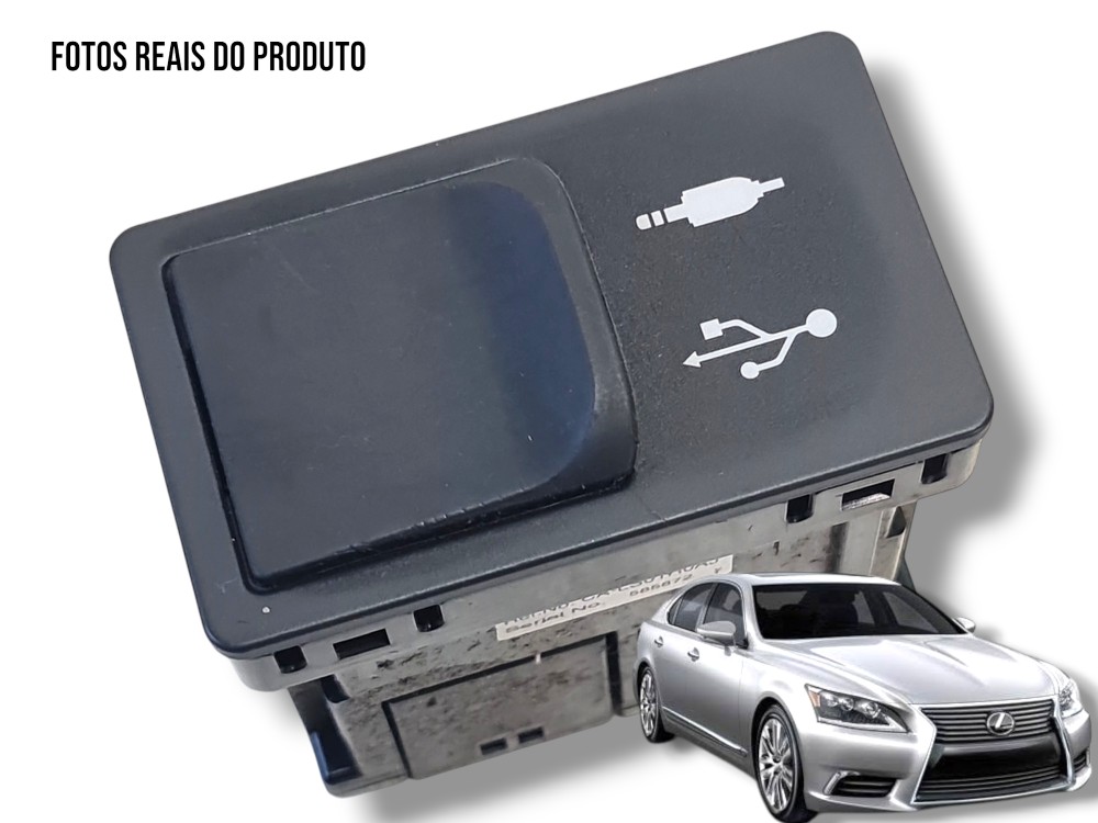 Conector Usb E Auxiliar Console Central Lexus Ls 460l 2013 1