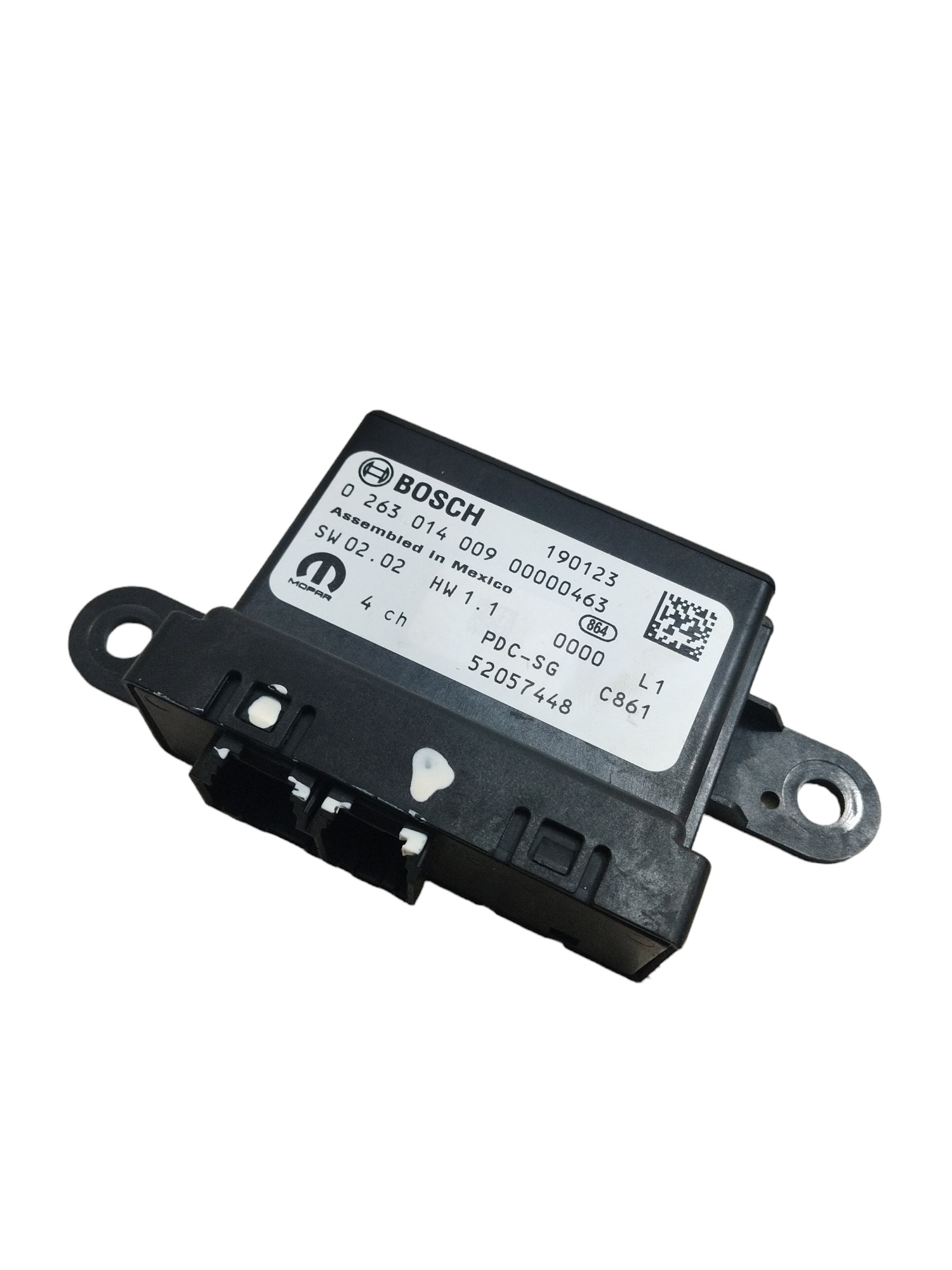 Módulo Sensor De Estacionamento Fiat Toro Codigo 52057448 Preto 3