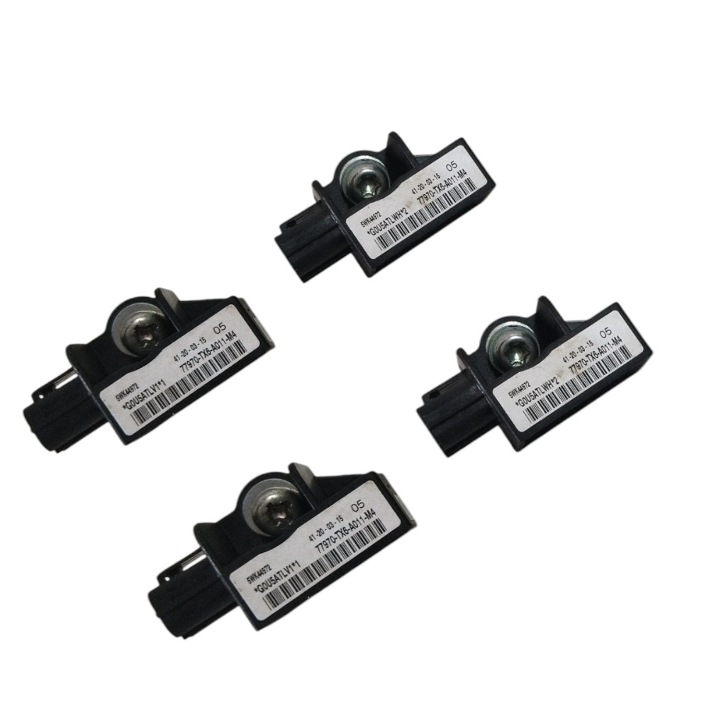 Kit 4 sensores impacto lateral Honda wr-v 2021 originais 6