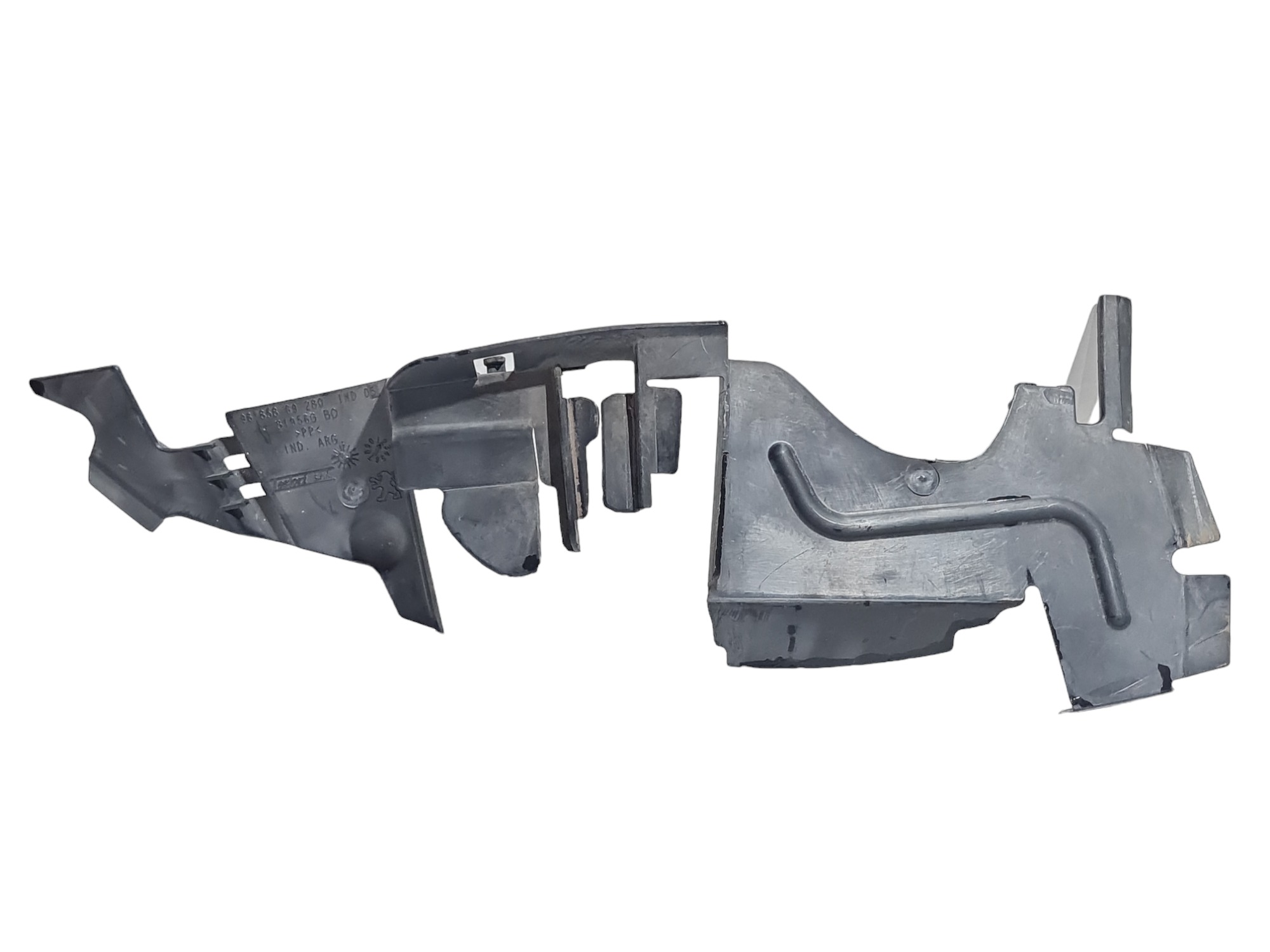 Defletor Lateral Esquerdo Radiador Peugeot 207 2013 Original 2