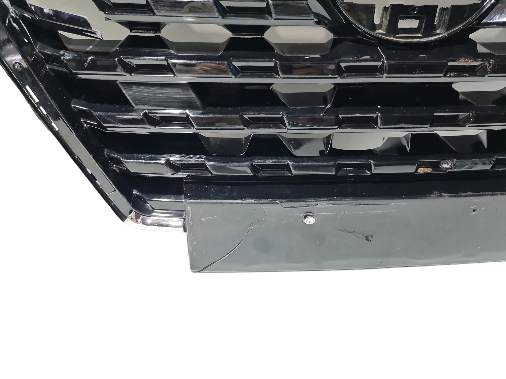 Grade Frontal Parachoque Nissan Kicks 2024 A Recuperar Preto 4