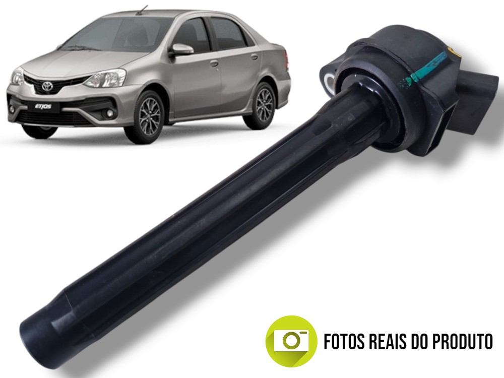 Bobina Igniçao 1.5 Toyota Etios Yaris 2018 A 2020 90919t2010 1