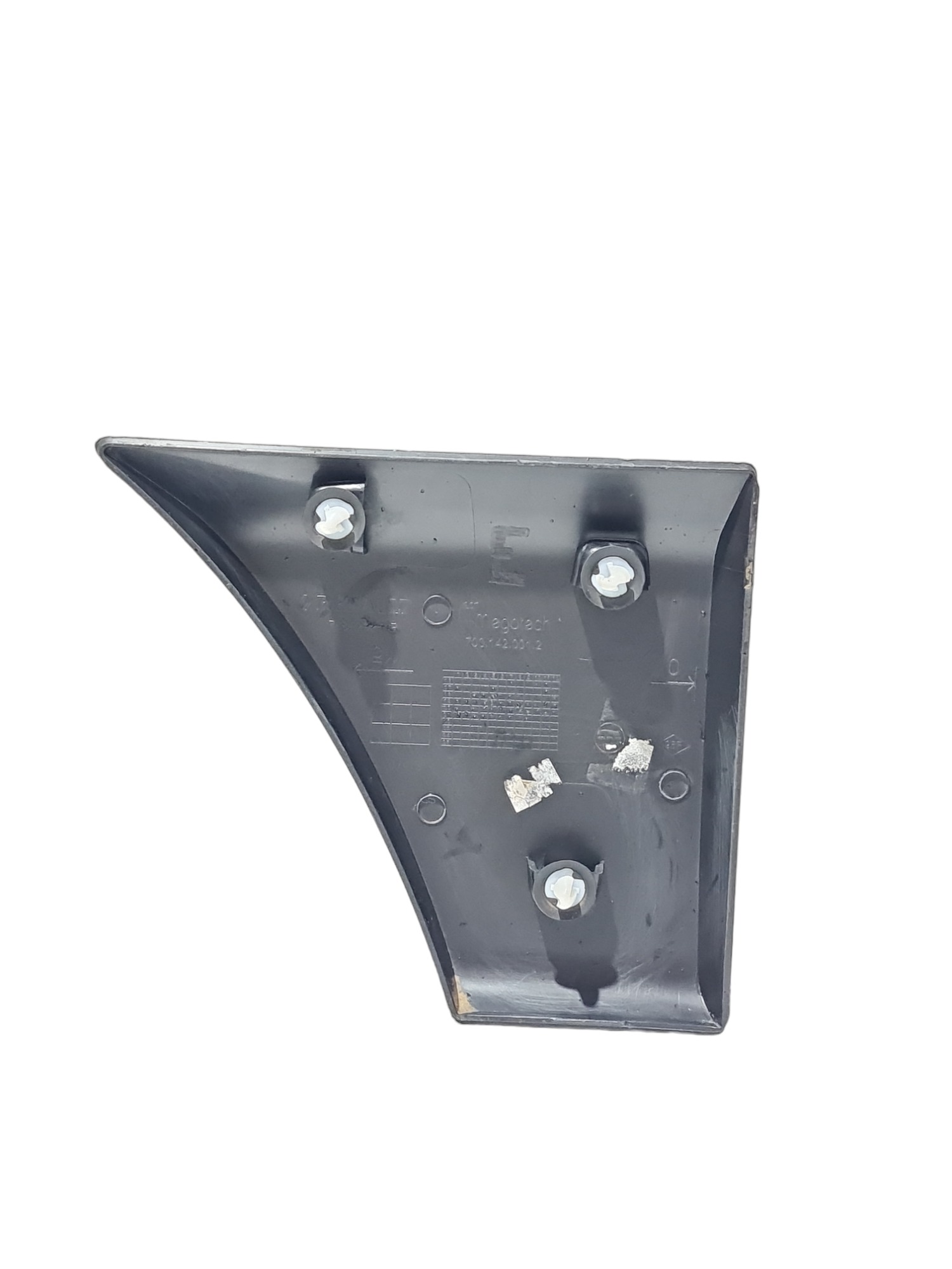 Friso Lateral Traseiro Esquerdo Van Renault Master 2022 Preto 4