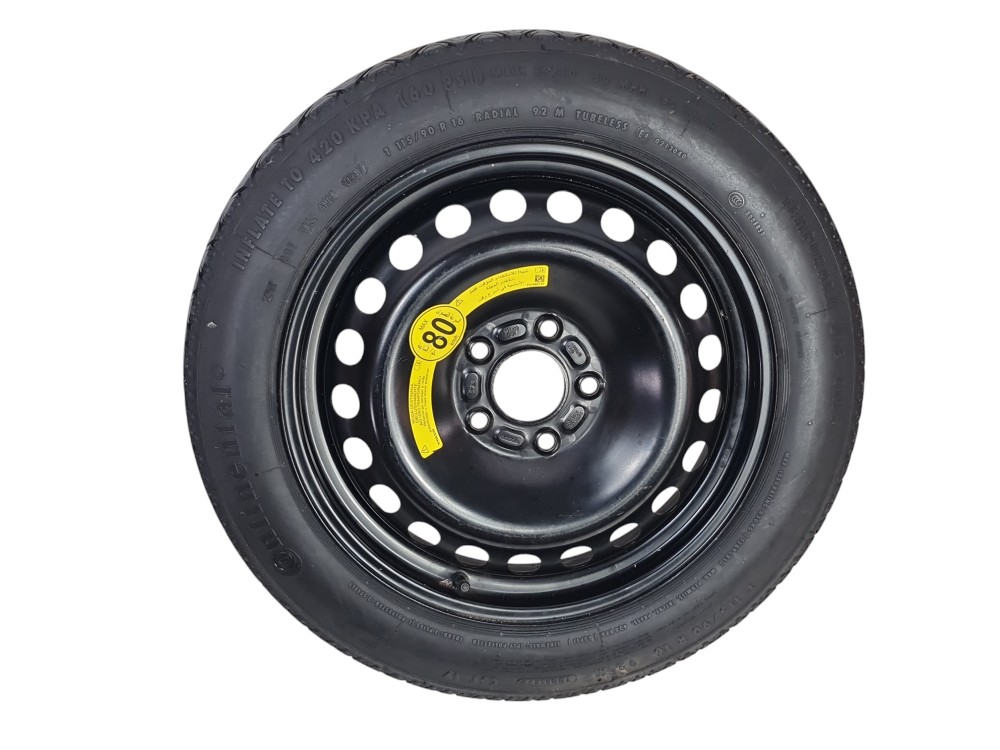 Roda Estepe Fino 115/90r16 Aro 16 Volvo V40 2017 Continental