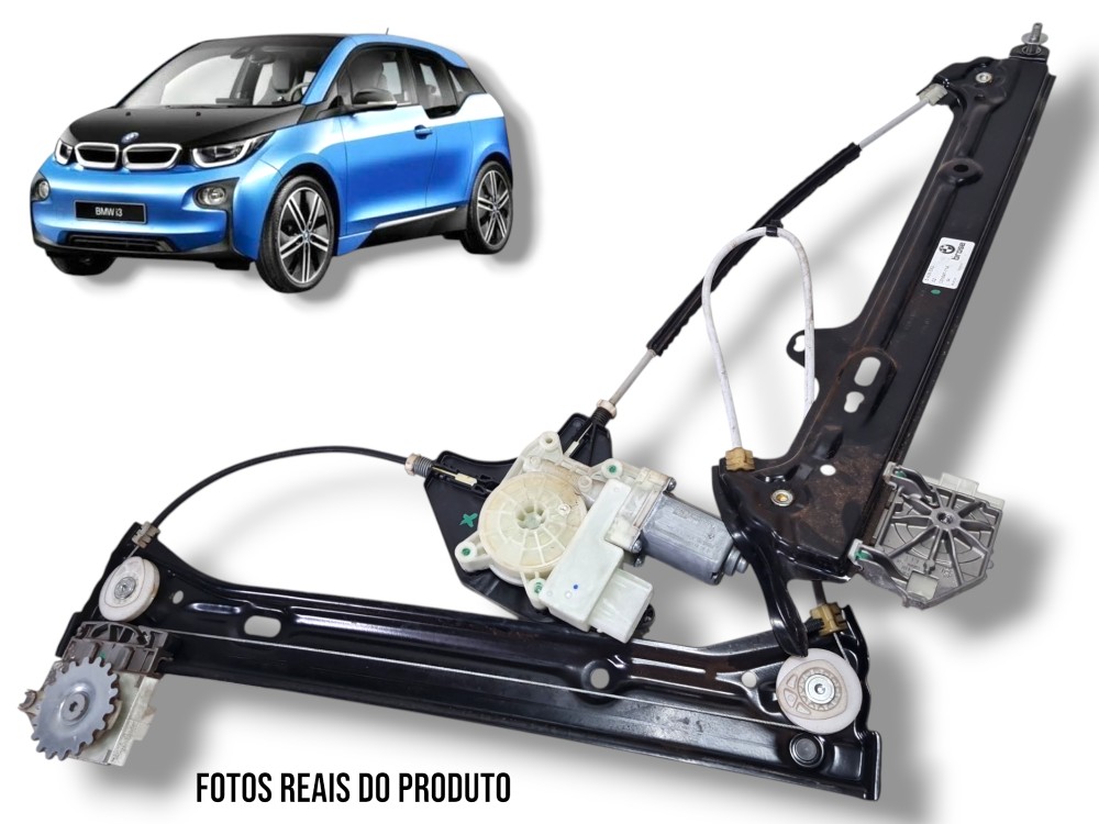 Máquina Vidro Dianteiro Direito Bmw I3 2022 01647114 1