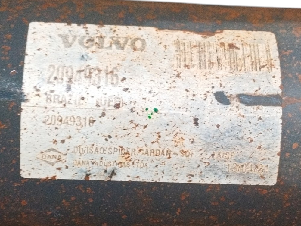 Cardan Traseiro Carreta C Suporte Volvo Vm330 2021 20949316 6