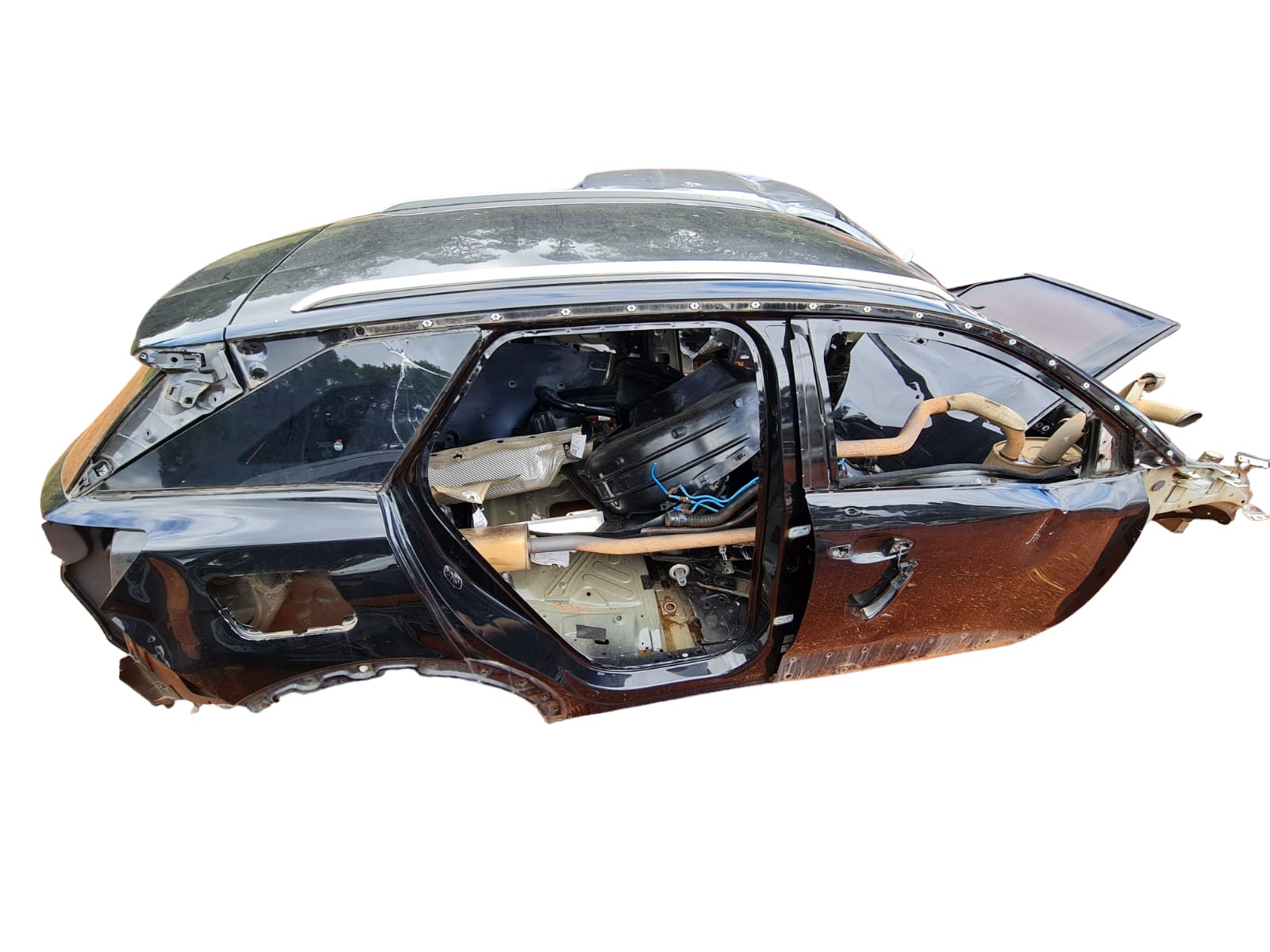 Traseira Baixa Lataria Corte Peugeot 3008 1.6 2017/2018/2019 7