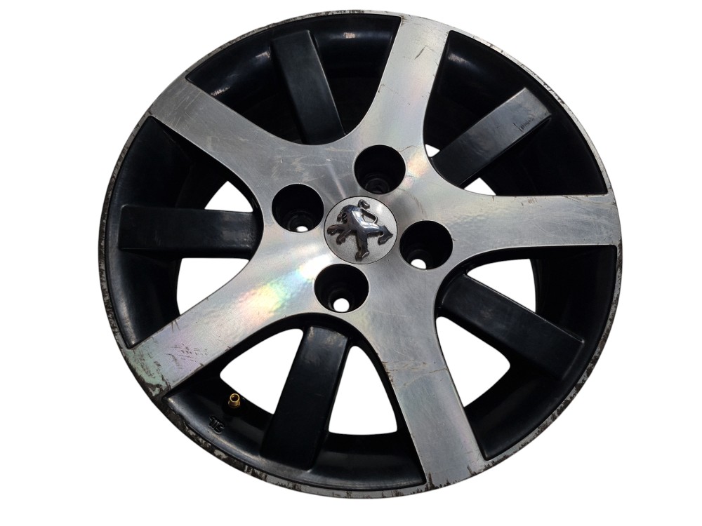 Roda Liga Leve Aro 15 Peugeot 207 2013 Quicksilver Original 2