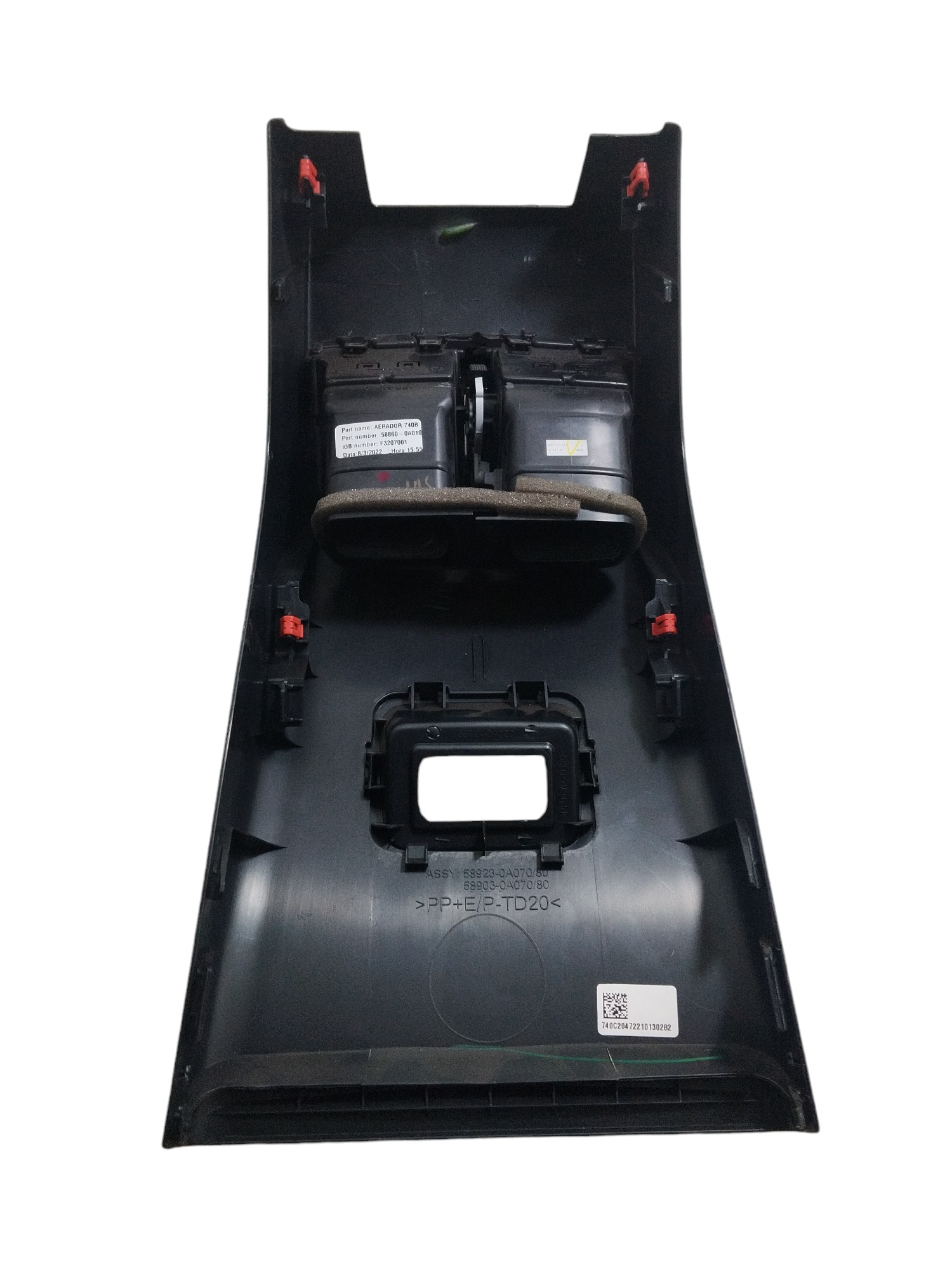 Difusor Traseiro Console Central Corolla Cross 2022 2023 5