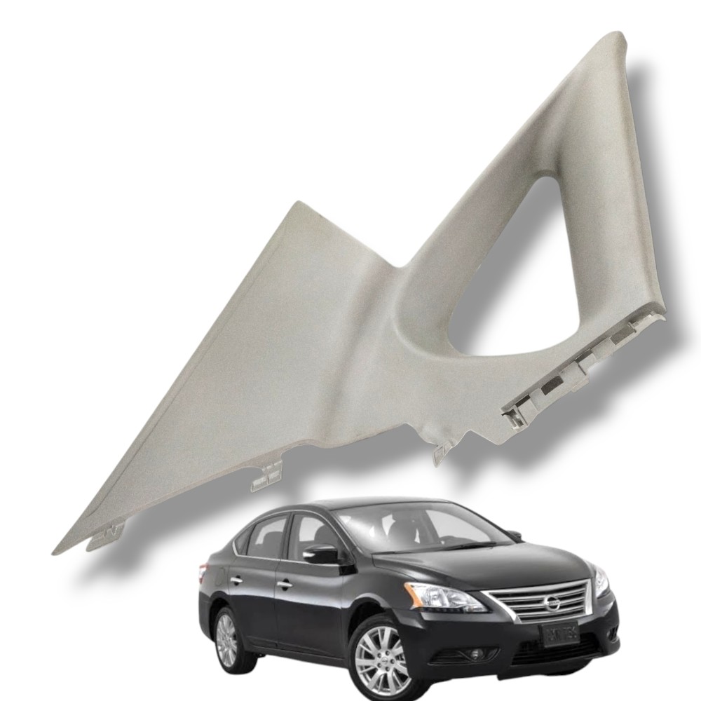 Moldura Coluna Traseira Esquerda Nissan Sentra 2016 Original 1