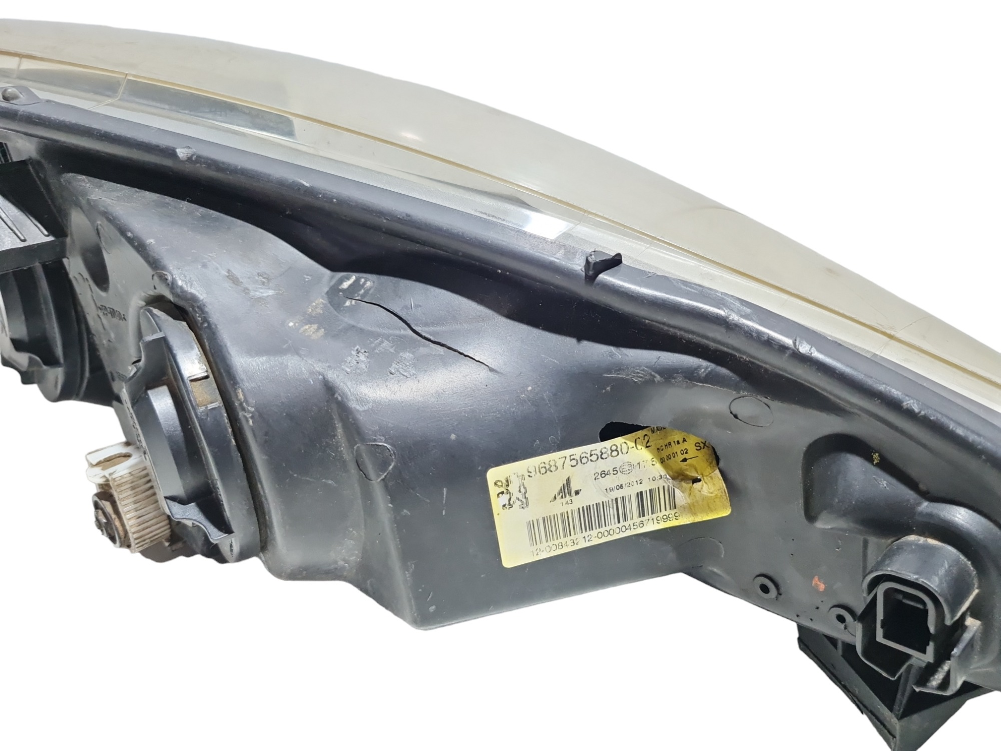 Farol Dianteiro Esquerdo Peugeot 207 2013 Com Detalhe Esquerdo 3
