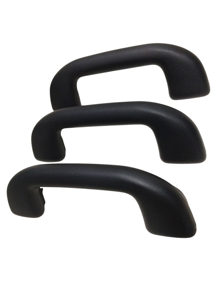 Puxadores Internos De Teto Kit C/3 Byd Dolphin Mini Original Preto 1