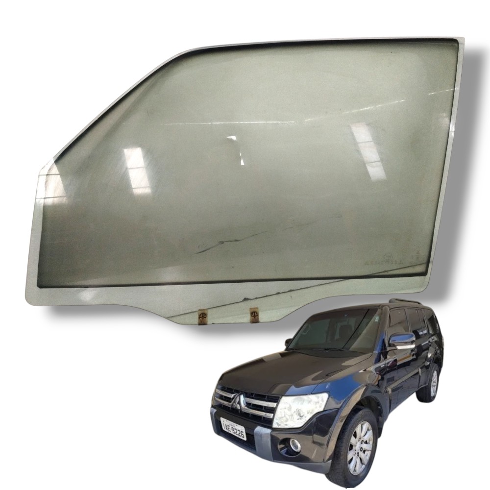 Vidro Porta Dianteira Esquerda Mitsubishi Pajero Full File 1