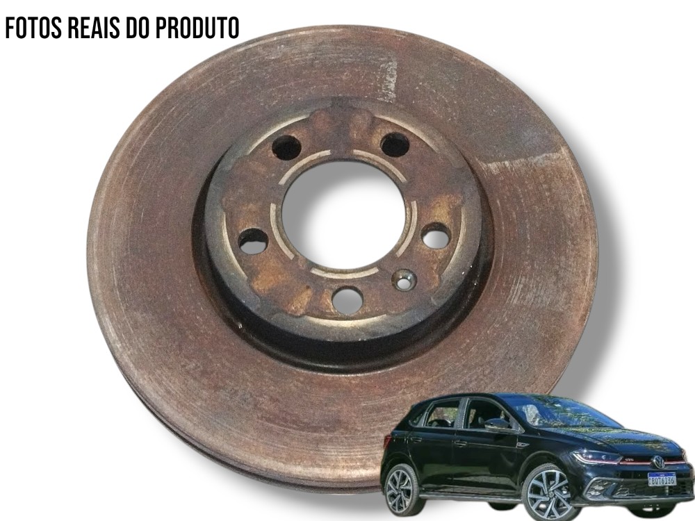 Disco De Freio Diant Esquerdo Volkswagen Polo 2024 Original