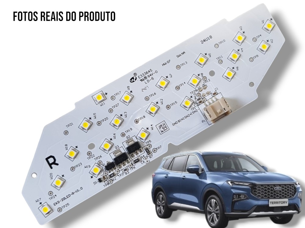 Placa De Led Interno Farol Inf Direito Ford Territory 2025 1