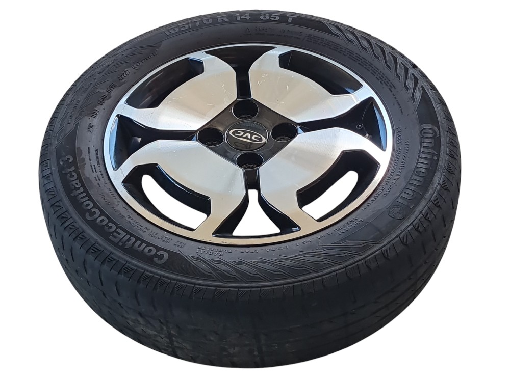 Roda C/ Pneu 165/70r14 Aro 14 Jac E-js1 2023 Original 4