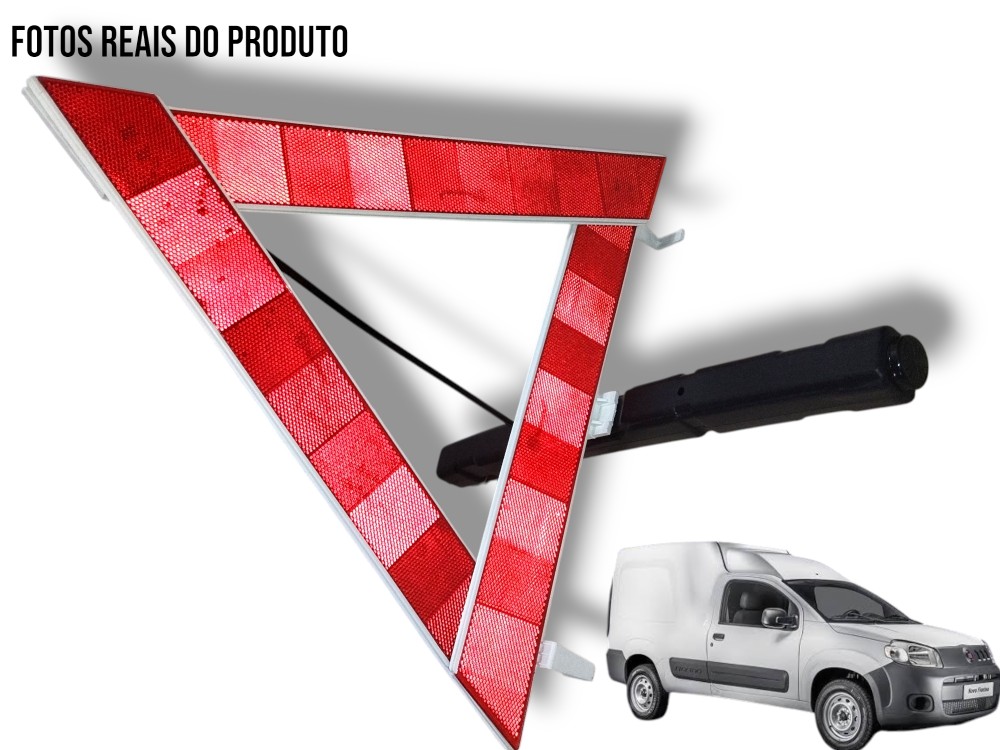 Triângulo de Segurança FIAT/FIORINO ENDURANCE 80MIL KM 2021
