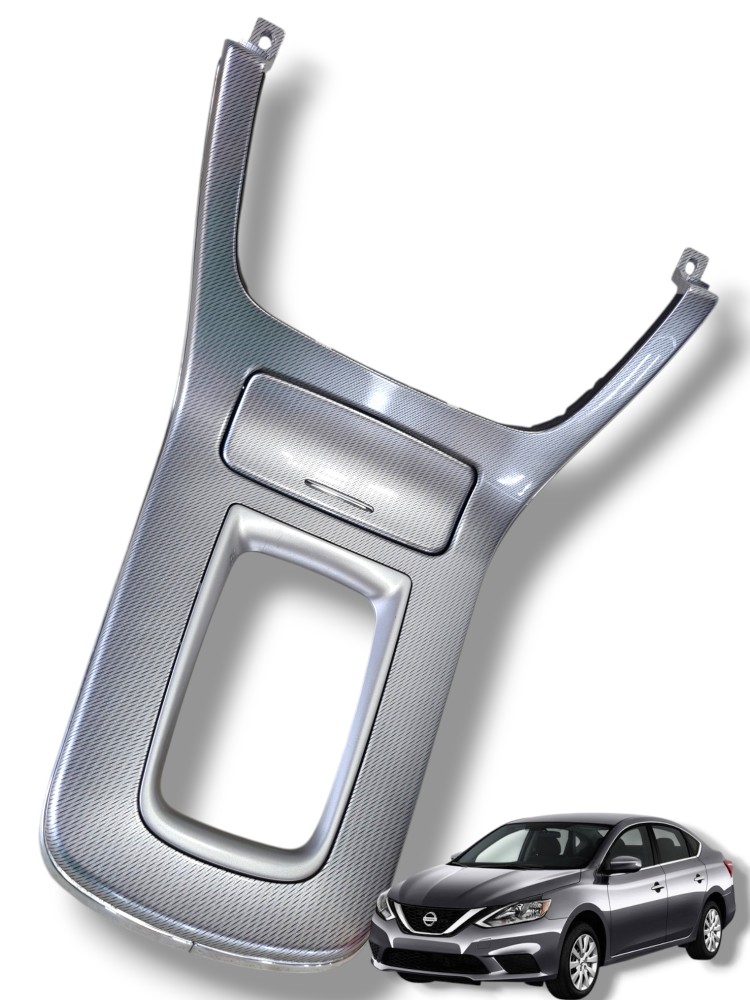 Moldura Trambulador Console Acendedor Nissan Sentra 2016 1