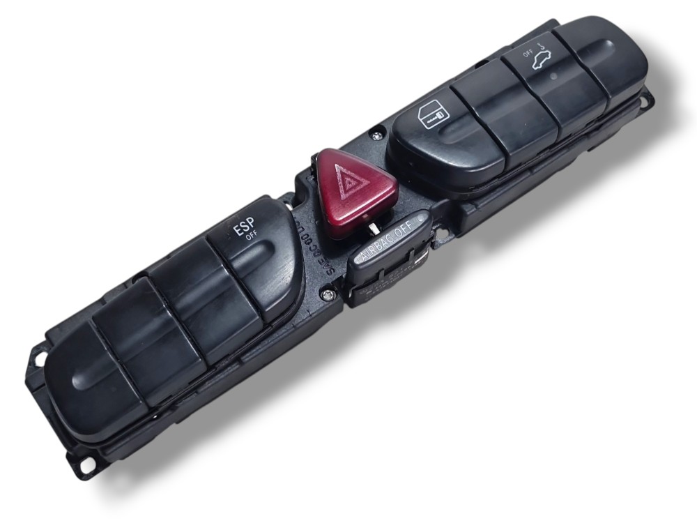 Painel Interruptores De Bloqueio Mercedes C 230 2001 2002 1