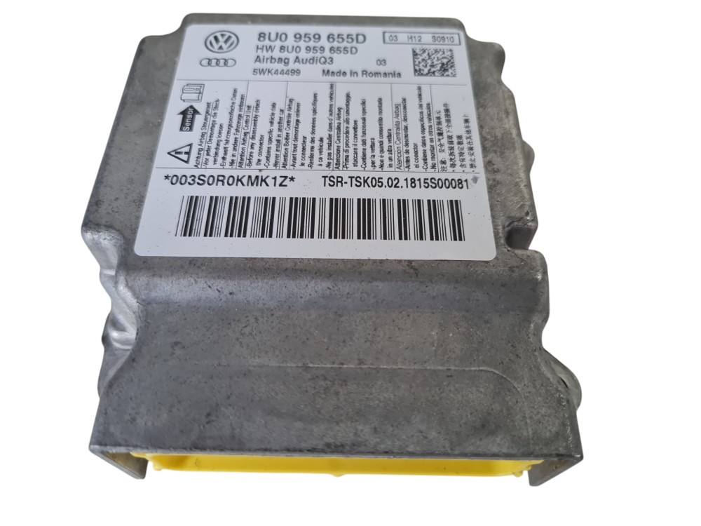 Módulo de AirBag Acionado Audi Q3 2018 8u0959655D ORIGINAL 3