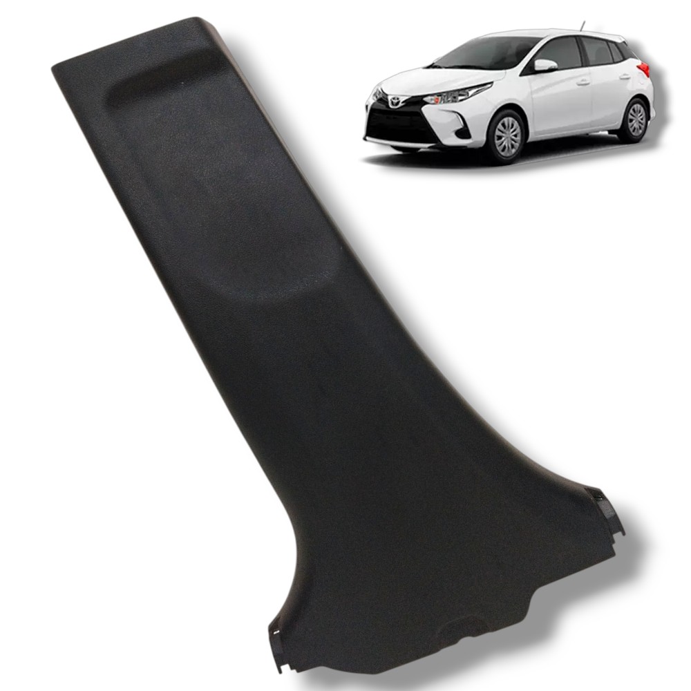Moldura Esquerda Coluna Central Toyota Yaris 624140d450 1