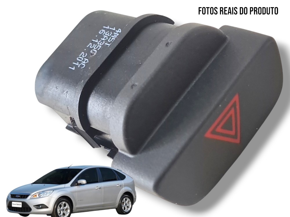 Botão Pisca Alerta Ford Focus 2013 Original 4m5t13a350 1