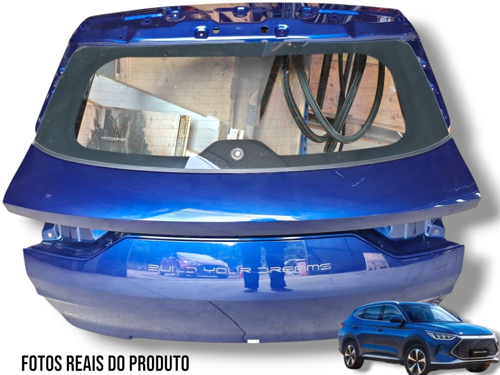 Tampa Traseira Porta Malas Byd Song Plus 2024 Leves Riscos 1