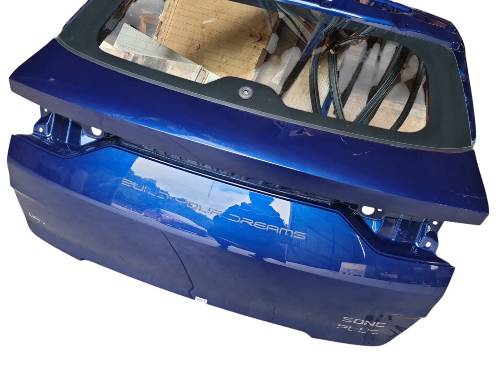 Tampa Traseira Porta Malas Byd Song Plus 2024 Leves Riscos 5