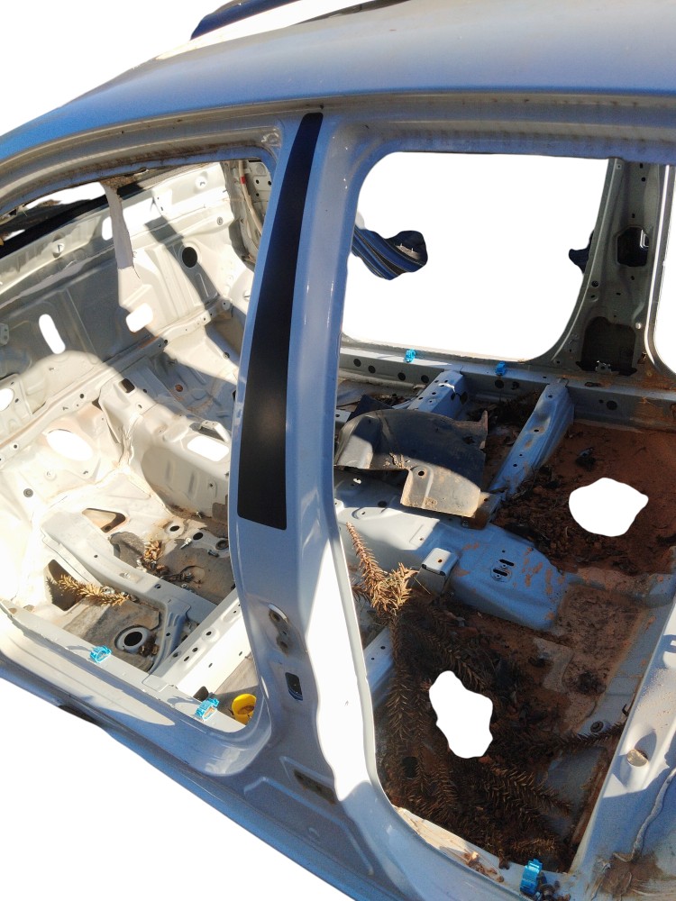 Jogo de colunas Toyota yaris 2022 ORIGINAL 1