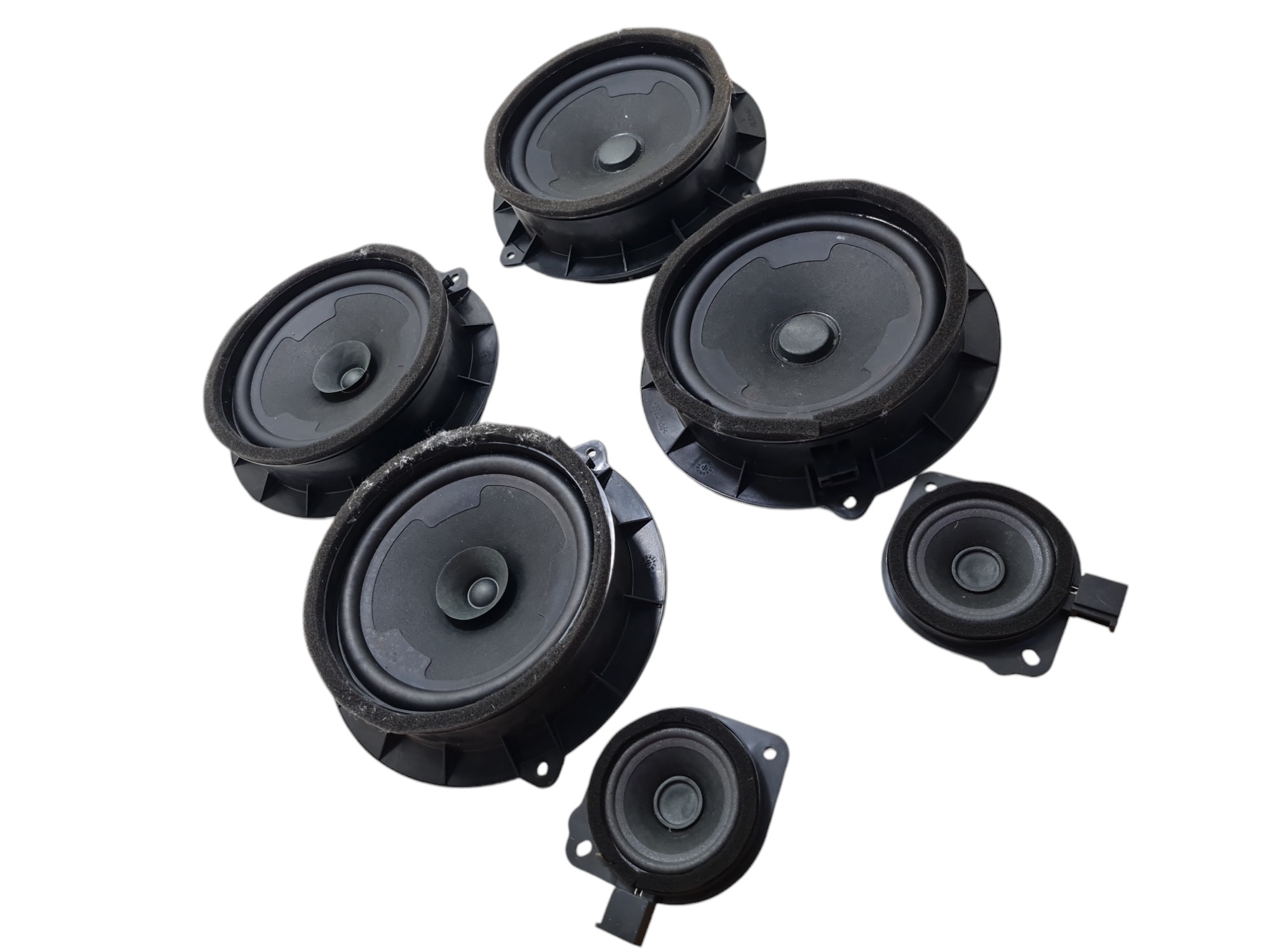 Kit 4 Alto-falantes 2 Tweeters Chery Tiggo 8 2022 Original Preto 2