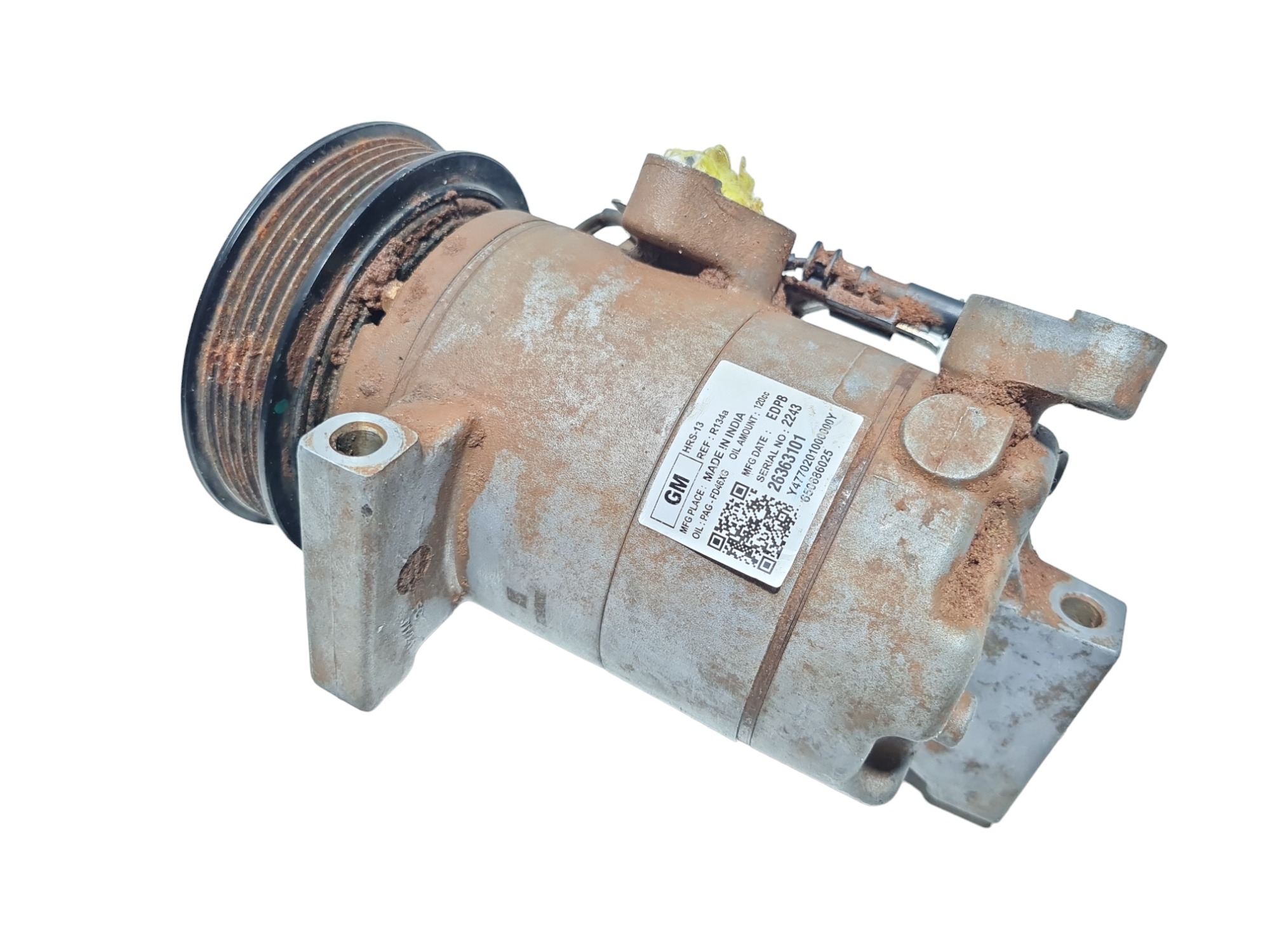 Compressor Ar Condicionado Chevrolet Tracker 2022 4