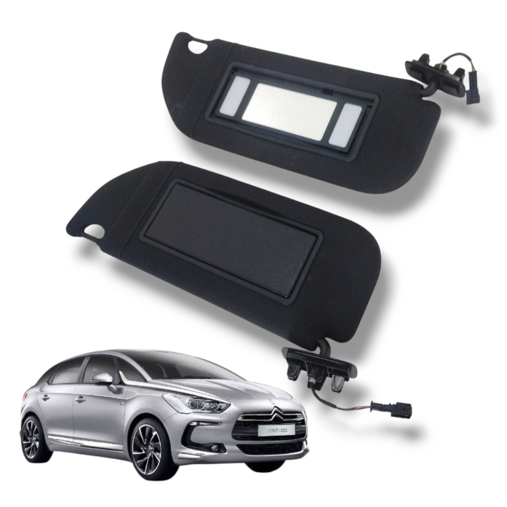 Par Quebra-sol Eletrico Preto Citroën Ds5 2015 Originais 1
