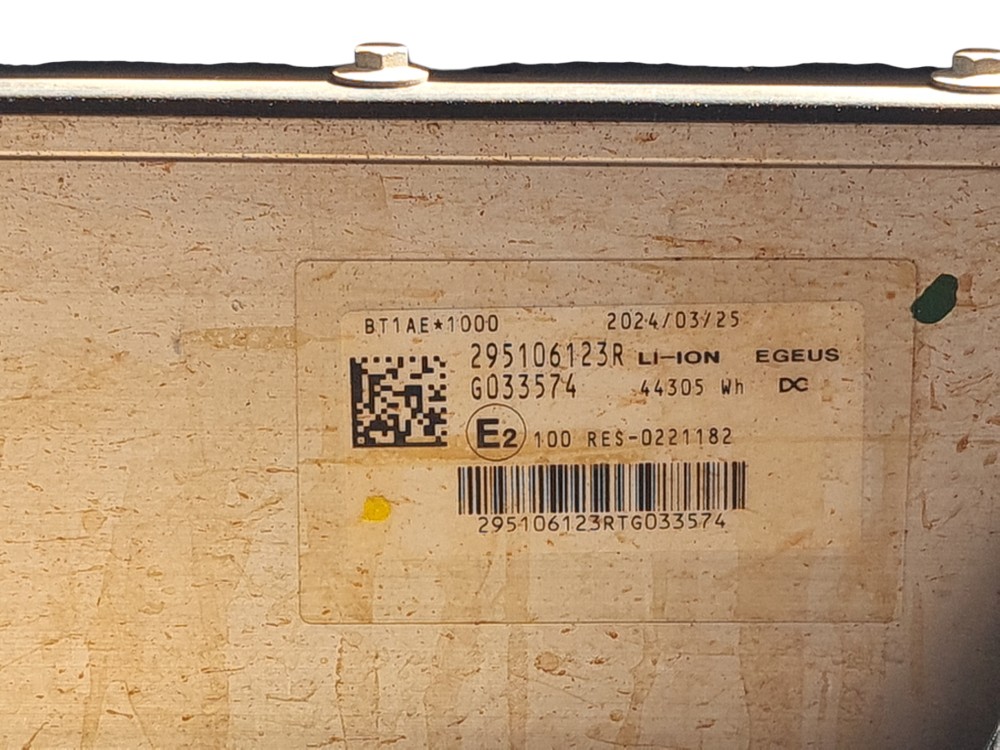 Bateria Li-on 44305 Wh Renault Kangoo Furgao 2025 Elétrico 2