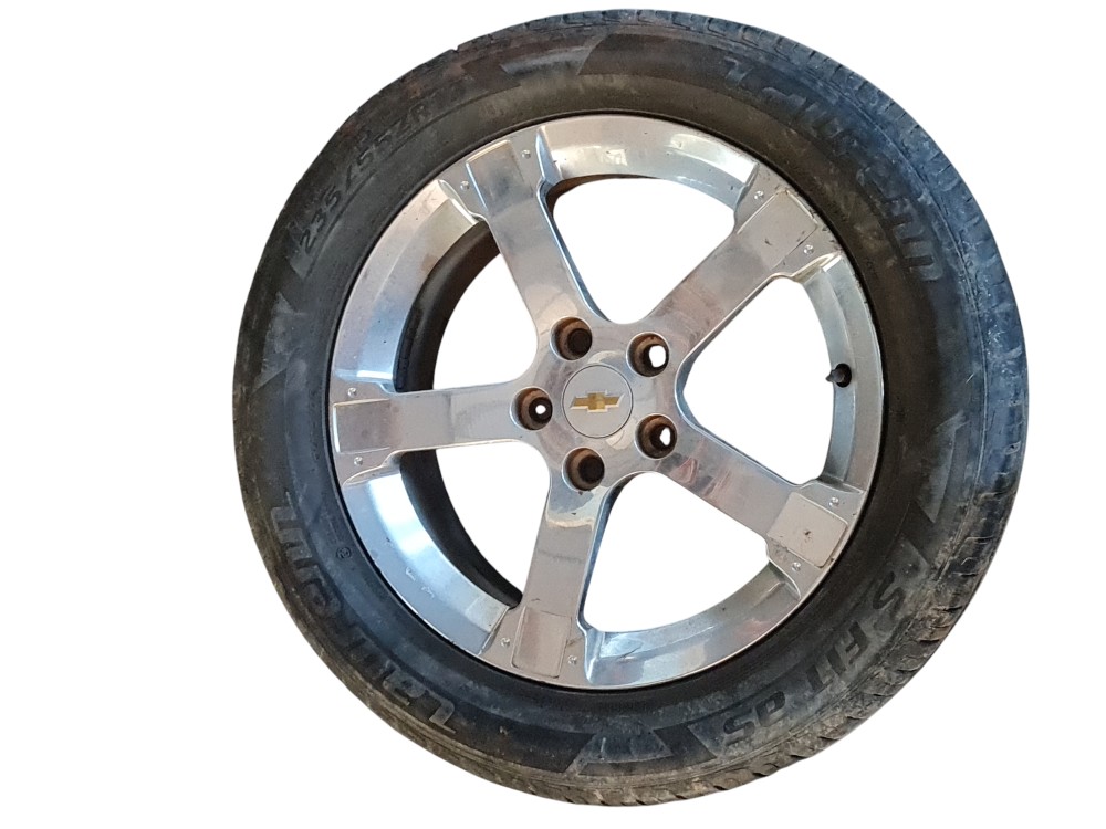 Roda Com Pneu Liga Leve 17 Chevrolet Captiva Sport Ano 2009 Prata 3