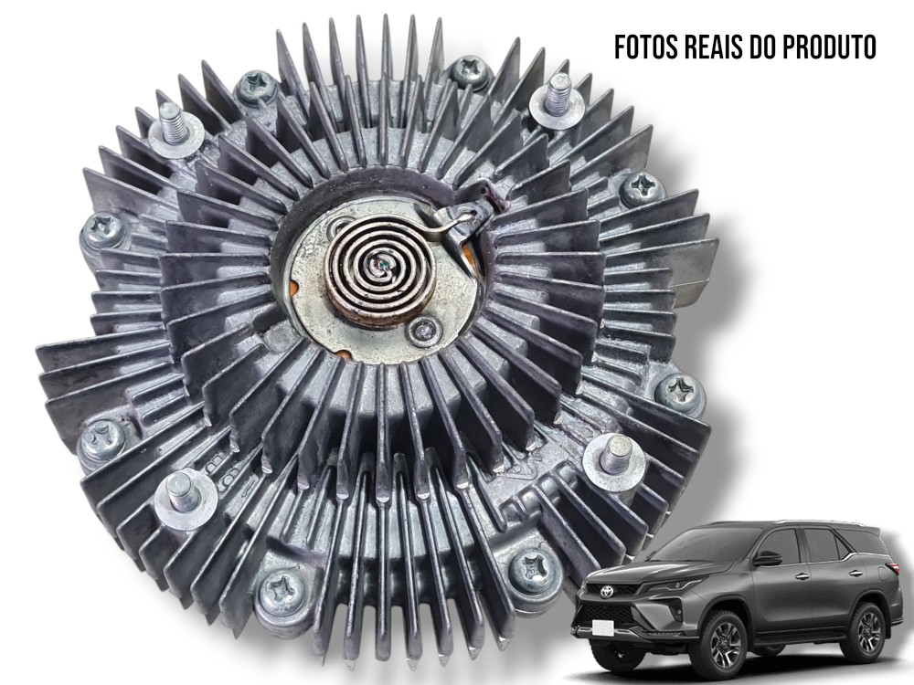 Polia Viscosa Da Hélice Toyota Hilux Sw4 2022 Original 1