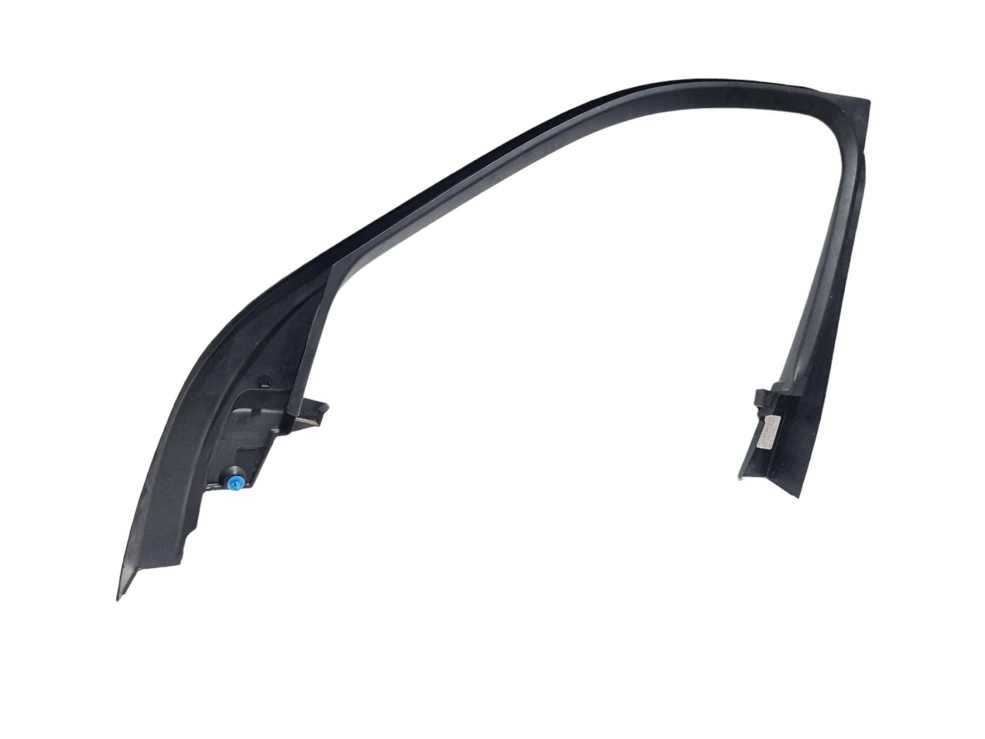 Moldura Acabamento Porta Dianteira Esquerda Volvo Xc90 2021 Preto 5
