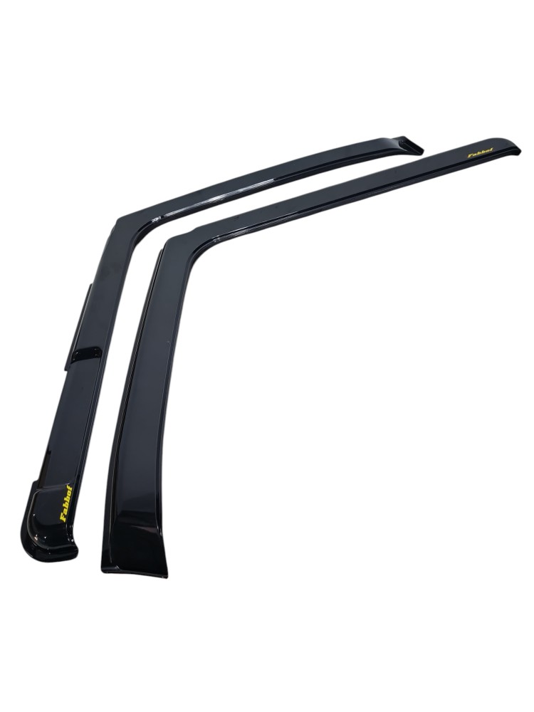 Calhas de porta acrilico auto adesivas para caminhoes 75×83