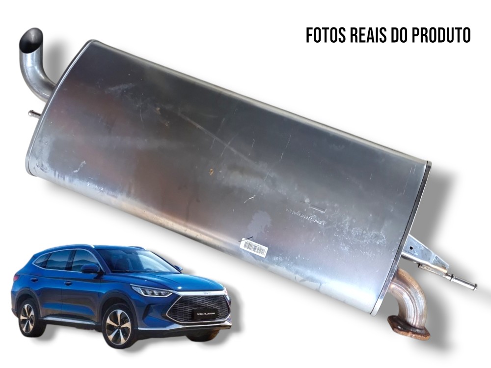 Ponteira Silencioso Byd Song Plus 2024 Original