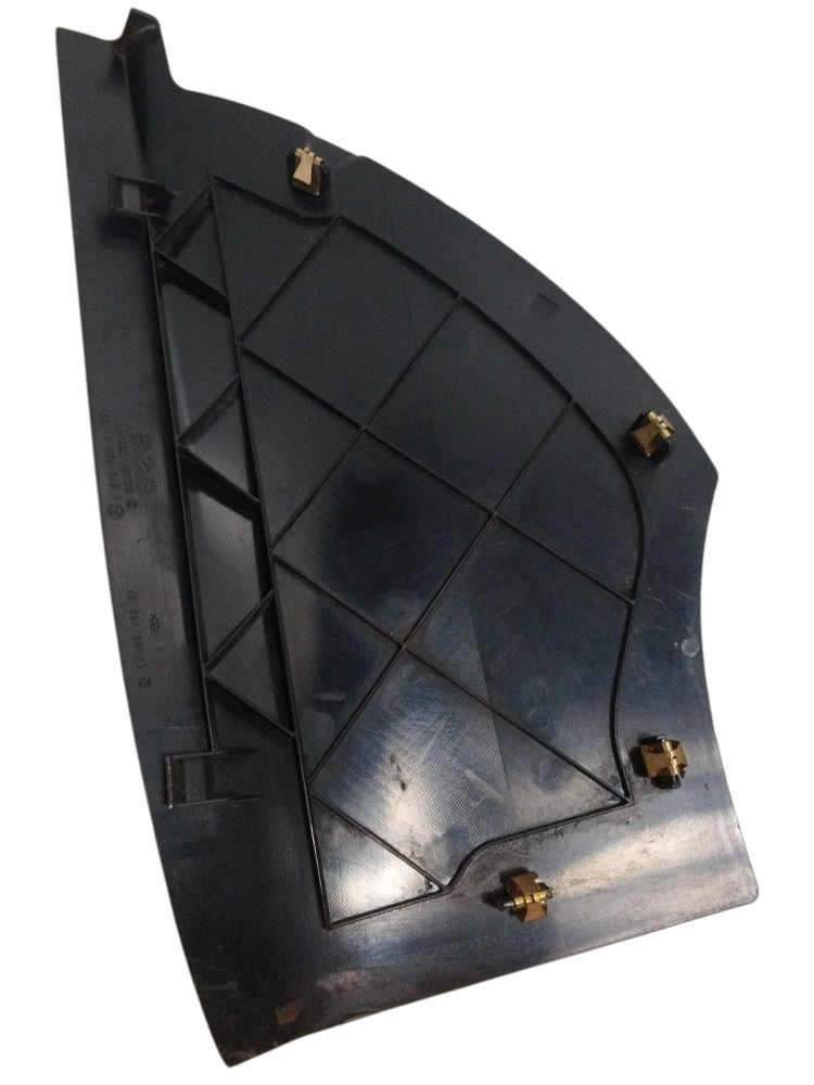 Acabamento Lado Esquerdo Painel Mercedes Cls 500 2005 2006 Preto 6